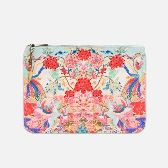 Camilla Handbags - CAMILLA Go Stag Small Canvas Clutch - BNWT